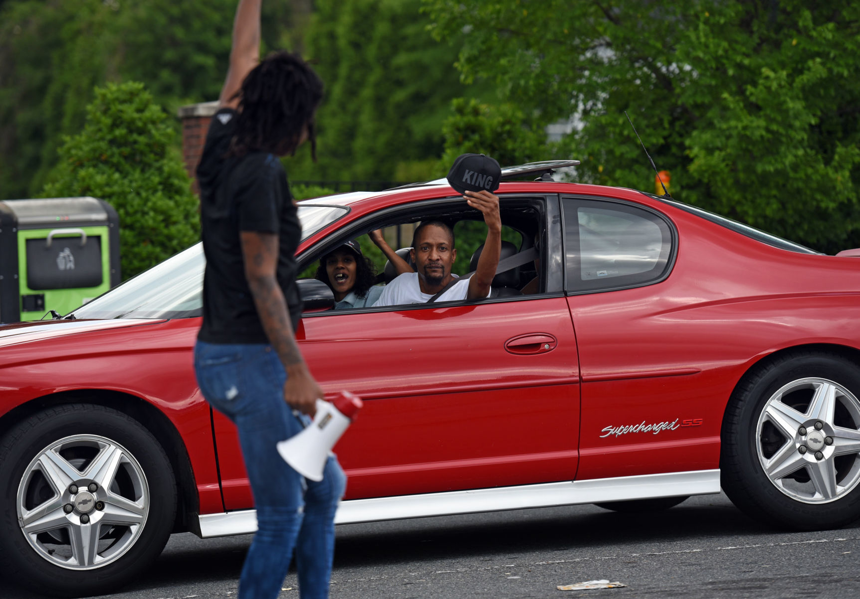 East Winston protest